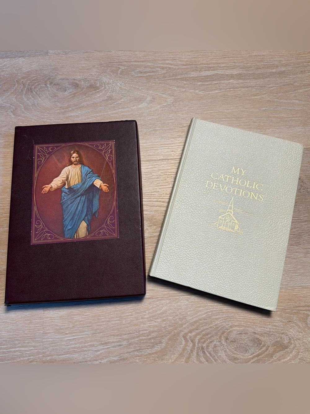 Vintage 1955 My Catholic Devotions Prayer Book Hardcover In Box - Pristine New
